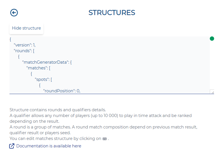 Show structure